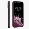 Silikonový kryt Kwmobile pro Apple iPhone 14, tmavě fialový, KWM000022RV005C