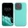 Pouzdro Kwmobile pro Apple iPhone 14 Pro, zelené, silikonové, KWM000022RW002C