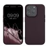 Silikonový kryt Kwmobile pro Apple iPhone 14 Pro, tmavě fialový, KWM000022RW005C