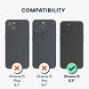 Pouzdro Kwmobile pro Apple iPhone 15, zelené, silikonové, KWM000022RX002C
