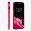 Pouzdro Kwmobile pro Apple iPhone 15, růžové, silikonové, KWM000022RX003C
