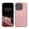 Pouzdro Kwmobile pro Apple iPhone 15 Pro, růžové, silikonové, KWM000022RY001C