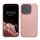 Pouzdro Kwmobile pro Apple iPhone 15 Pro, růžové, silikonové, KWM000022RY001C