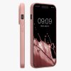 Pouzdro Kwmobile pro Apple iPhone 15 Pro, růžové, silikonové, KWM000022RY001C