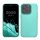 Silikonový kryt Kwmobile pro Apple iPhone 15 Pro, zelený, KWM000022RY002C
