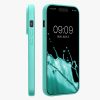 Silikonový kryt Kwmobile pro Apple iPhone 15 Pro, zelený, KWM000022RY002C