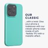 Silikonový kryt Kwmobile pro Apple iPhone 15 Pro, zelený, KWM000022RY002C