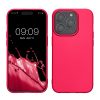 Silikonový kryt Kwmobile pro Apple iPhone 15 Pro, růžový, KWM000022RY003C