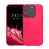 Silikonový kryt Kwmobile pro Apple iPhone 15 Pro, růžový, KWM000022RY003C