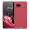Pouzdro Kwmobile pro Google Pixel 7a, tmavě růžové, silikonové, KWM000019YF024C