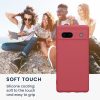 Pouzdro Kwmobile pro Google Pixel 7a, tmavě růžové, silikonové, KWM000019YF024C