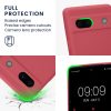 Pouzdro Kwmobile pro Google Pixel 7a, tmavě růžové, silikonové, KWM000019YF024C