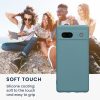 Pouzdro Kwmobile pro Google Pixel 7a, zelené, silikonové, KWM000019YF026C
