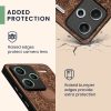 Pouzdro Kwmobile pro Xiaomi Redmi Note 13 Pro Plus 5G, hnědé, dřevo/silikon, KWM000020KL003C