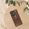 Pouzdro Kwmobile pro Xiaomi Redmi Note 13 Pro Plus 5G, hnědé, dřevo/silikon, KWM000020KL003C