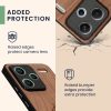Pouzdro Kwmobile pro Xiaomi Redmi Note 13 Pro Plus 5G, hnědé, dřevo/silikon, KWM000020KL004C