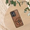 Pouzdro Kwmobile pro Xiaomi Redmi Note 13 Pro Plus 5G, hnědé, dřevo/silikon, KWM000020KL004C