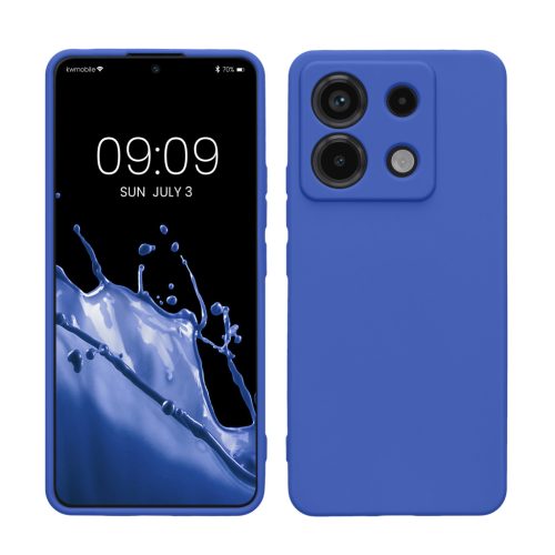 Pouzdro Kwmobile pro Xiaomi Redmi Note 13 Pro 5G, modré, silikonové, KWM000020LD010C