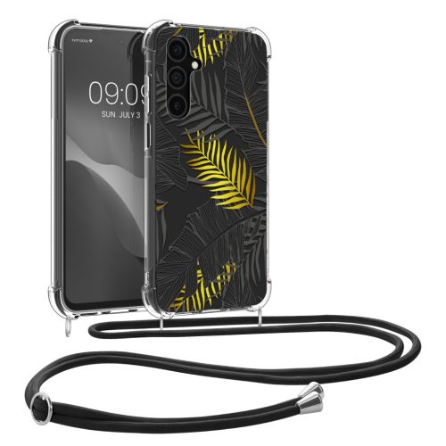 Pouzdro Kwmobile se šňůrkou pro Samsung Galaxy A15 5G, vícebarevné, silikonové, KWM000021RK002C