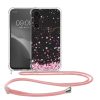 Pouzdro Kwmobile se šňůrkou pro Samsung Galaxy S23 FE, vícebarevné, silikonové, KWM000021RO001C