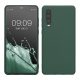 Pouzdro Kwmobile pro Huawei P30, zelené, silikonové, KWM000009MF021C