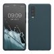Pouzdro Kwmobile pro Huawei P30, tmavě zelené, silikonové, KWM000009MF023C