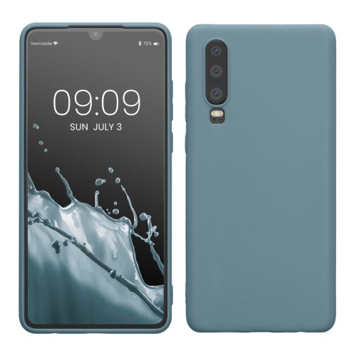 Pouzdro Kwmobile pro Huawei P30, zelené, silikonové, KWM000009MF025C