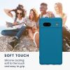 Pouzdro Kwmobile pro Google Pixel 7a, modré, silikonové, KWM000019YF027C