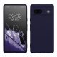 Pouzdro Kwmobile pro Google Pixel 7a, tmavě modré, silikonové, KWM000019YF028C