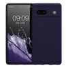 Pouzdro Kwmobile pro Google Pixel 7a, tmavě modré, silikonové, KWM000019YF028C