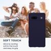 Pouzdro Kwmobile pro Google Pixel 7a, tmavě modré, silikonové, KWM000019YF028C