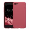 Pouzdro Kwmobile pro Apple iPhone SE (2022)/iPhone SE (2020)/iPhone 8, tmavě růžové, silikonové, KWM0000083F050C
