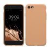 Pouzdro Kwmobile pro Apple iPhone SE (2022)/iPhone SE (2020)/iPhone 8, krémové, silikonové, KWM0000083F052C