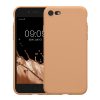Pouzdro Kwmobile pro Apple iPhone SE (2022)/iPhone SE (2020)/iPhone 8, krémové, silikonové, KWM0000083F052C