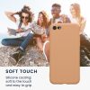 Pouzdro Kwmobile pro Apple iPhone SE (2022)/iPhone SE (2020)/iPhone 8, krémové, silikonové, KWM0000083F052C