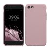 Pouzdro Kwmobile pro Apple iPhone SE (2022)/iPhone SE (2020)/iPhone 8, světle fialové, silikonové, KWM0000083F055C