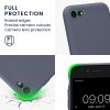 Pouzdro Kwmobile pro Apple iPhone SE (2022)/iPhone SE (2020)/iPhone 8, šedé, silikonové, KWM0000083F056C