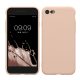 Pouzdro Kwmobile pro Apple iPhone SE (2022)/iPhone SE (2020)/iPhone 8, krémové, silikonové, KWM0000083F057C