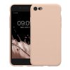 Pouzdro Kwmobile pro Apple iPhone SE (2022)/iPhone SE (2020)/iPhone 8, krémové, silikonové, KWM0000083F057C