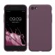 Pouzdro Kwmobile pro Apple iPhone SE (2022)/iPhone SE (2020)/iPhone 8, fialové, silikonové, KWM0000083F061C