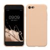 Pouzdro Kwmobile pro Apple iPhone SE (2022)/iPhone SE (2020)/iPhone 8, krémové, silikonové, KWM0000083F062C
