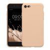 Pouzdro Kwmobile pro Apple iPhone SE (2022)/iPhone SE (2020)/iPhone 8, krémové, silikonové, KWM0000083F062C