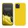 Pouzdro Kwmobile pro Apple iPhone 12/iPhone 12 Pro, žluté, silikonové, KWM0000129A055C
