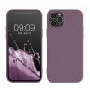 Pouzdro Kwmobile pro Apple iPhone 12/iPhone 12 Pro, fialové, silikonové, KWM0000129A057C