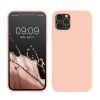 Pouzdro Kwmobile pro Apple iPhone 12/iPhone 12 Pro, krémové, silikonové, KWM0000129A058C