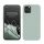 Pouzdro Kwmobile pro Apple iPhone 12/iPhone 12 Pro, zelené, silikonové, KWM0000129A059C