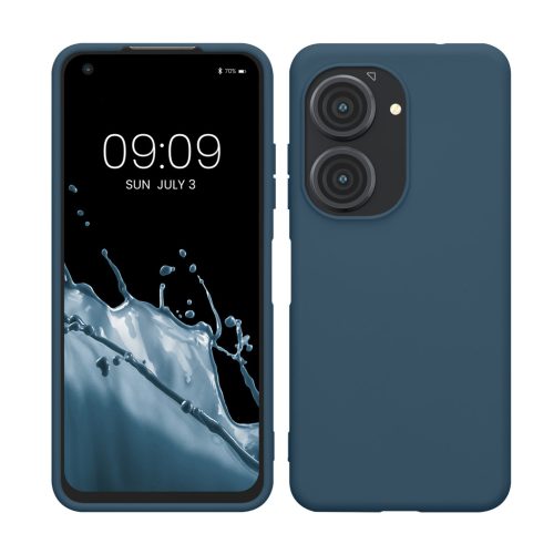 Pouzdro Kwmobile pro Asus Zenfone 10/Zenfone 9, modré, silikonové, KWM0000171G007C