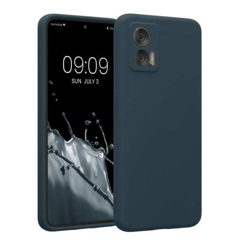 Silikonový kryt Kwmobile pro Motorola Edge 30 Neo, tmavě zelený, KWM000018PE011C