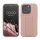 Pouzdro Kwmobile pro Apple iPhone 15 Pro, světle růžové, silikonové, KWM000020EK004C