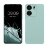 Pouzdro Kwmobile pro Xiaomi Poco C65/Redmi 13C, světle zelené, silikonové, KWM000020KN005C